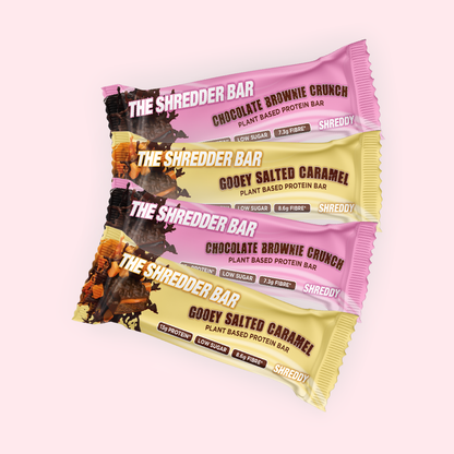 SHREDDER Protein Bar Taster Bundle - 4 Pack