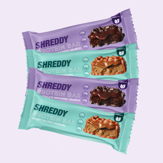 SHREDDER Protein Bar Taster Bundle - 4 Pack